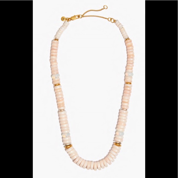 Mother of pearl beaded necklace